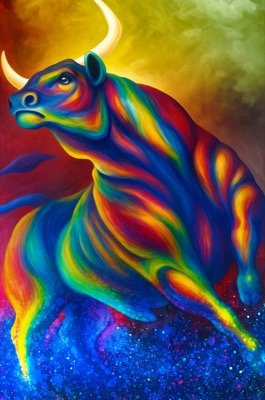 Behind the Rainbow Bull — My Most Viral Painting Explained