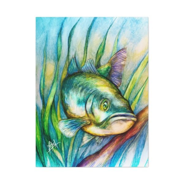 Vibrant Fish Art Canvas Print - 12" x 16" Decorative Wall Art - Image 17