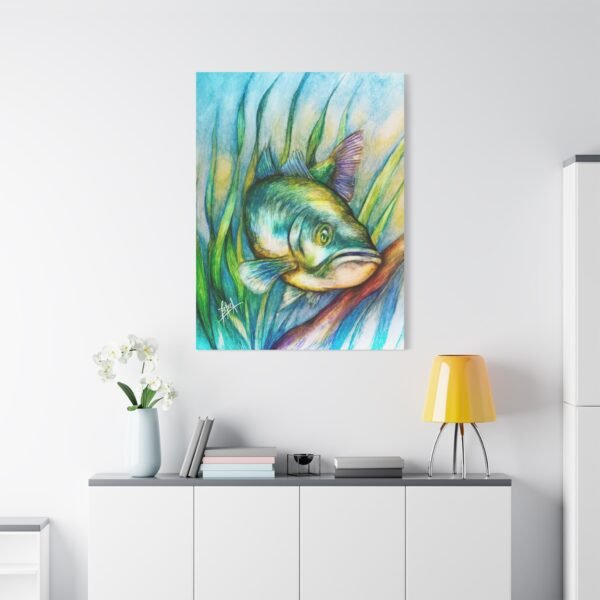 Vibrant Fish Art Canvas Print - 12" x 16" Decorative Wall Art - Image 23