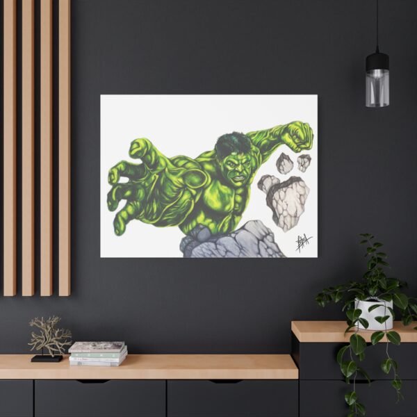 Hulk Canvas Wall Art - 12x16" Superhero Decor for Comic Fans - Image 44