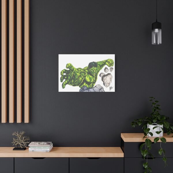 Hulk Canvas Wall Art - 12x16" Superhero Decor for Comic Fans - Image 24
