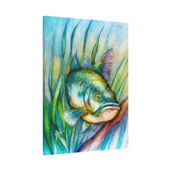 Vibrant Fish Art Canvas Print - 12" x 16" Decorative Wall Art - Image 22