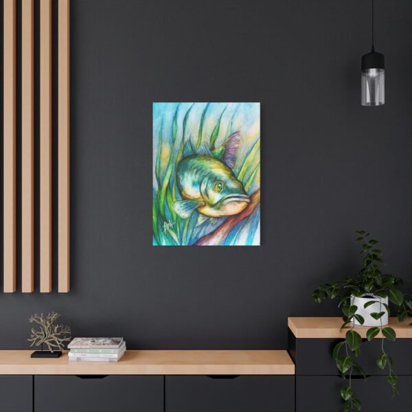 Vibrant Fish Art Canvas Print - 12" x 16" Decorative Wall Art - Image 16