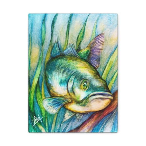 Vibrant Fish Art Canvas Print - 12" x 16" Decorative Wall Art - Image 5