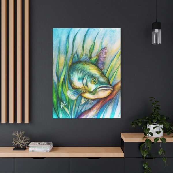 Vibrant Fish Art Canvas Print - 12" x 16" Decorative Wall Art - Image 24