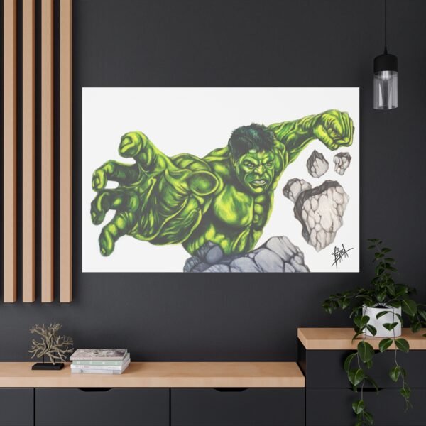 Hulk Canvas Wall Art - 12x16" Superhero Decor for Comic Fans - Image 48