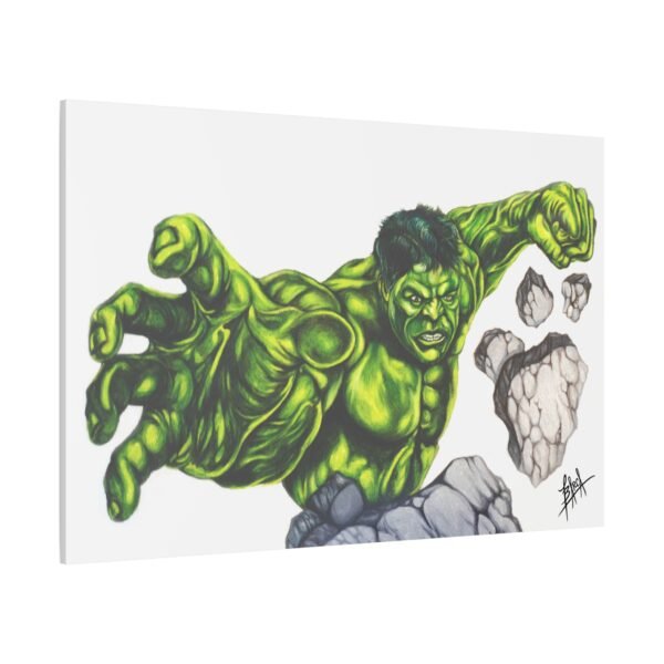 Hulk Canvas Wall Art - 12x16" Superhero Decor for Comic Fans - Image 46