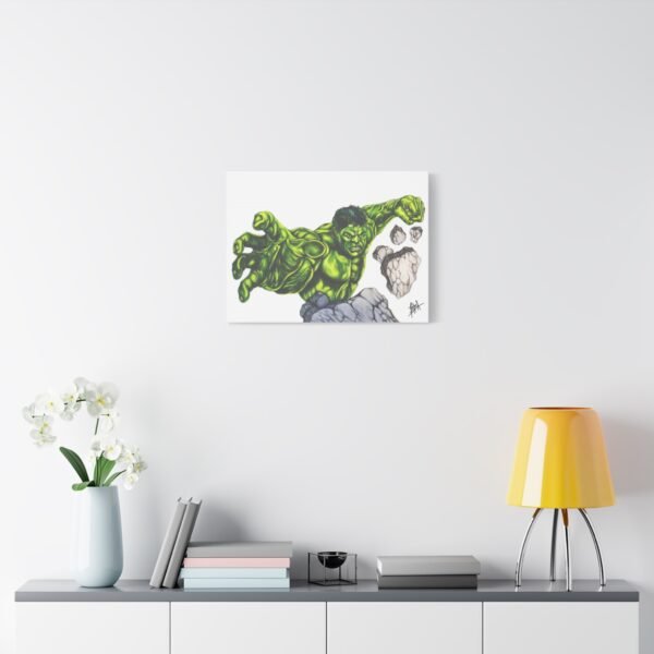 Hulk Canvas Wall Art - 12x16" Superhero Decor for Comic Fans - Image 19