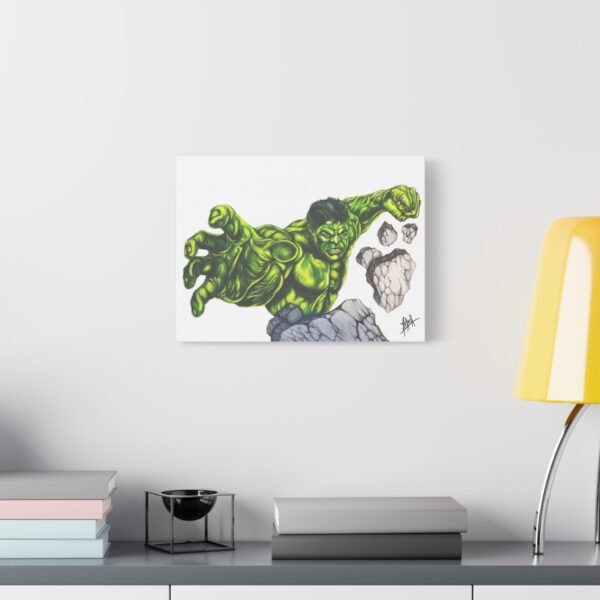 Hulk Canvas Wall Art - 12x16" Superhero Decor for Comic Fans - Image 7