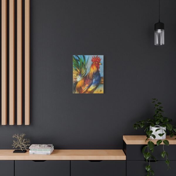 Vibrant Rooster Art Canvas - Colorful Farmhouse Home Decor - Image 12