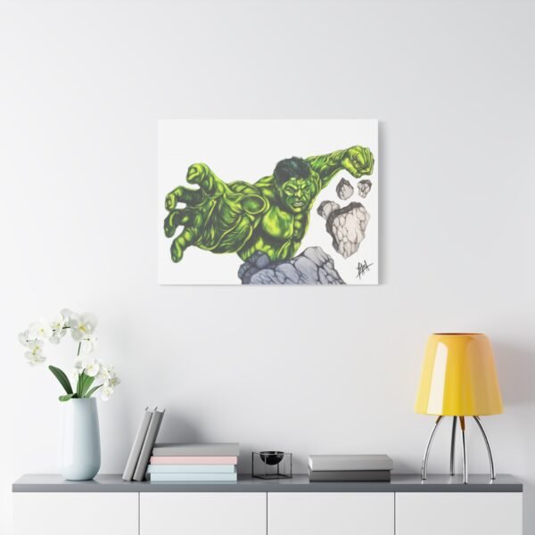 Hulk Canvas Wall Art - 12x16" Superhero Decor for Comic Fans - Image 27