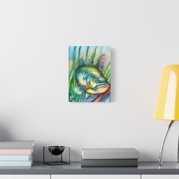 Vibrant Fish Art Canvas Print - 12" x 16" Decorative Wall Art - Image 3