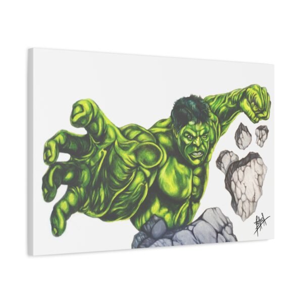 Hulk Canvas Wall Art - 12x16" Superhero Decor for Comic Fans - Image 22