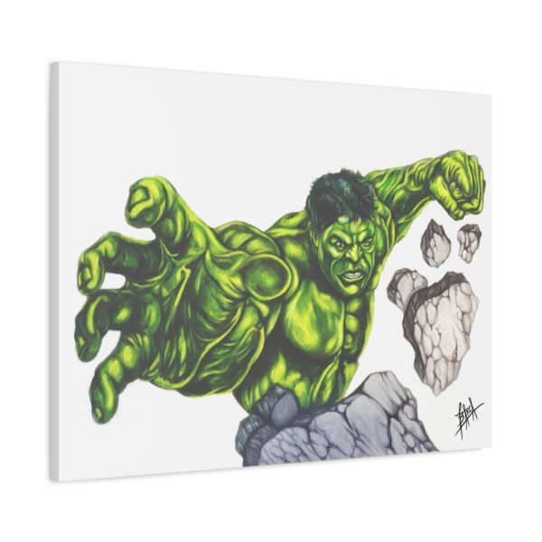 Hulk Canvas Wall Art - 12x16" Superhero Decor for Comic Fans - Image 26