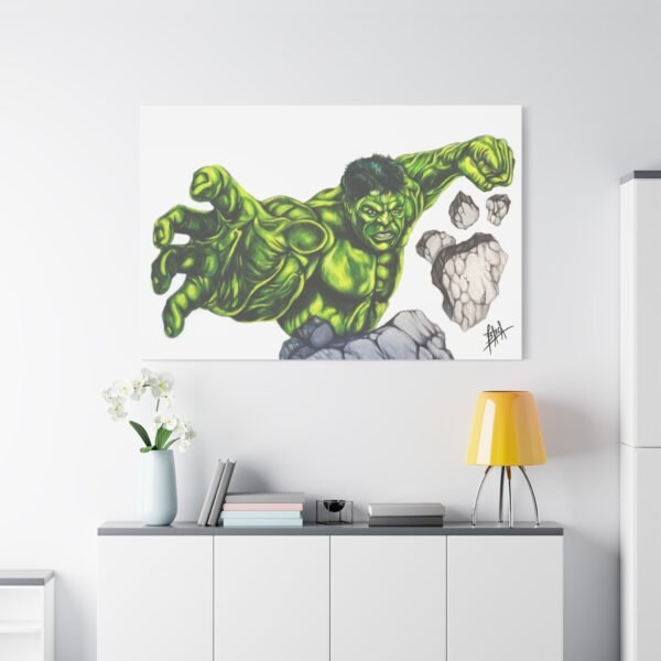 Hulk Canvas Wall Art - 12x16" Superhero Decor for Comic Fans - Image 47