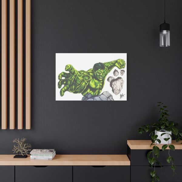 Hulk Canvas Wall Art - 12x16" Superhero Decor for Comic Fans - Image 32