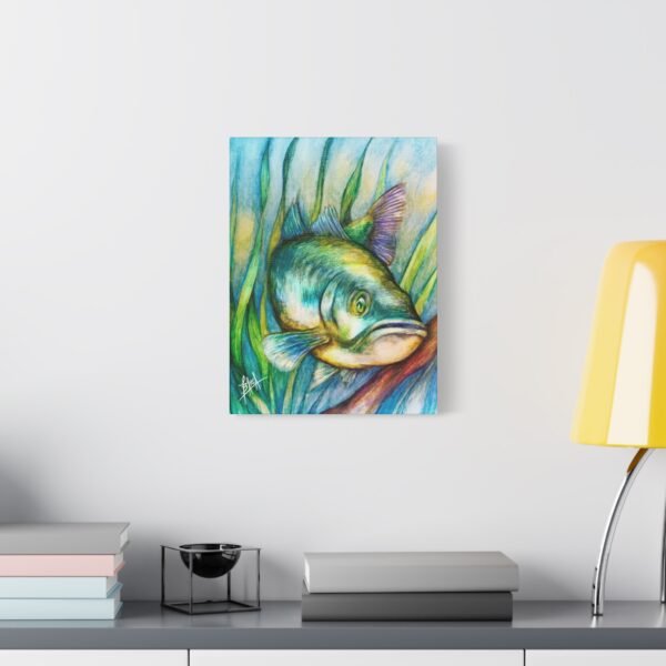 Vibrant Fish Art Canvas Print - 12" x 16" Decorative Wall Art - Image 7