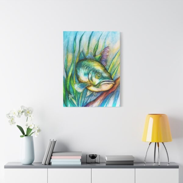 Vibrant Fish Art Canvas Print - 12" x 16" Decorative Wall Art - Image 15