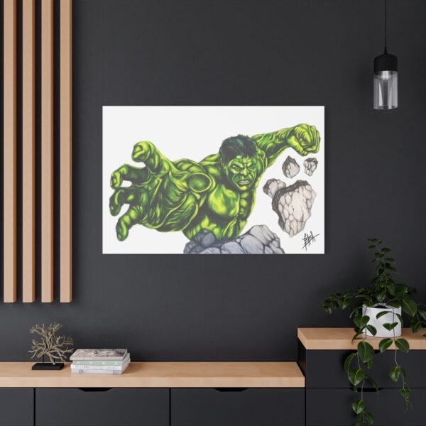 Hulk Canvas Wall Art - 12x16" Superhero Decor for Comic Fans - Image 40