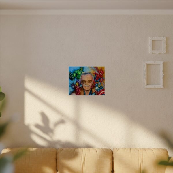 Stan Lee Superhero Watercolor Art Poster - Perfect for Comic Fans - Image 20