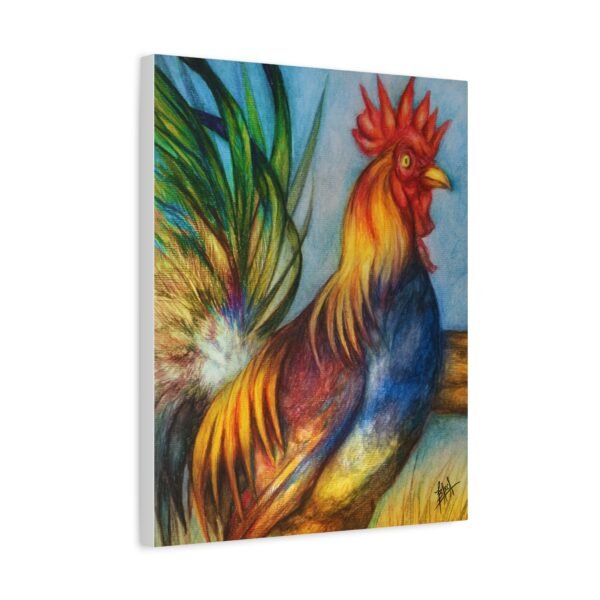 Vibrant Rooster Art Canvas - Colorful Farmhouse Home Decor - Image 10
