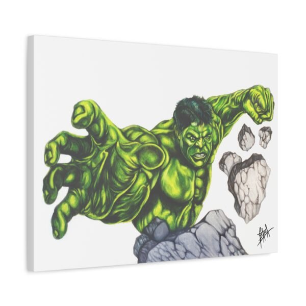 Hulk Canvas Wall Art - 12x16" Superhero Decor for Comic Fans - Image 18