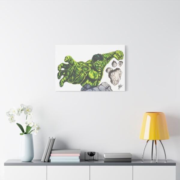 Hulk Canvas Wall Art - 12x16" Superhero Decor for Comic Fans - Image 23