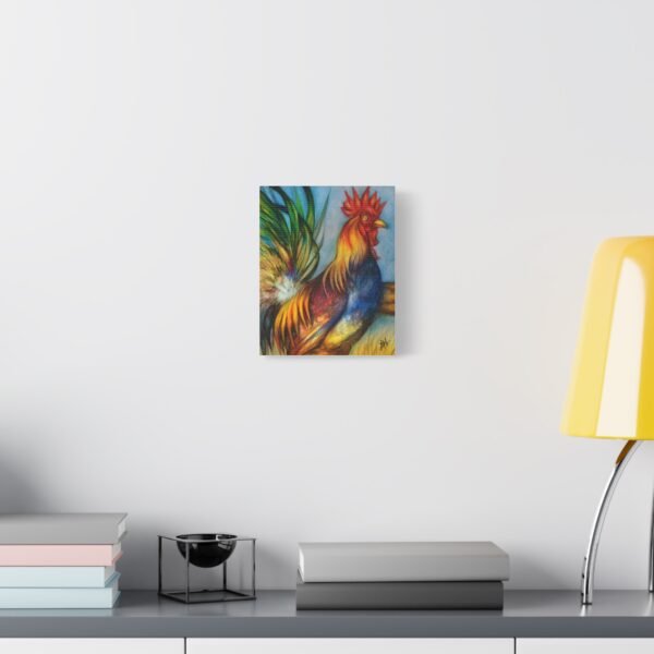 Vibrant Rooster Art Canvas - Colorful Farmhouse Home Decor - Image 3
