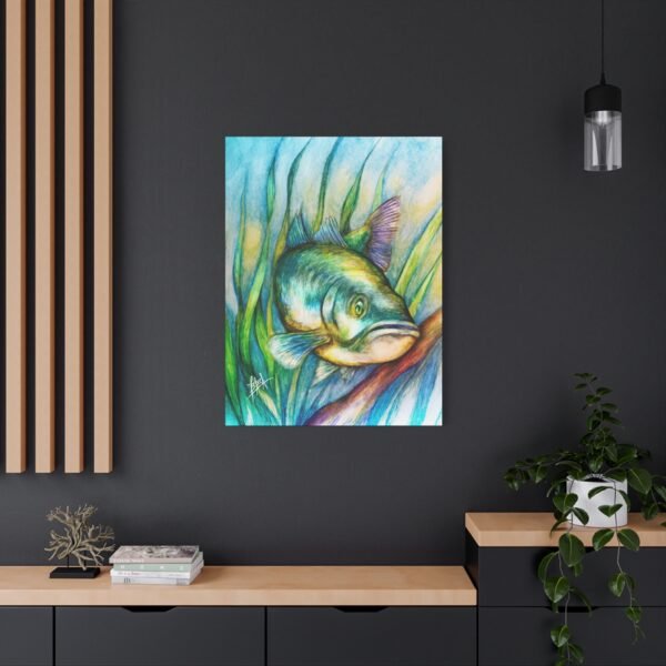 Vibrant Fish Art Canvas Print - 12" x 16" Decorative Wall Art - Image 20