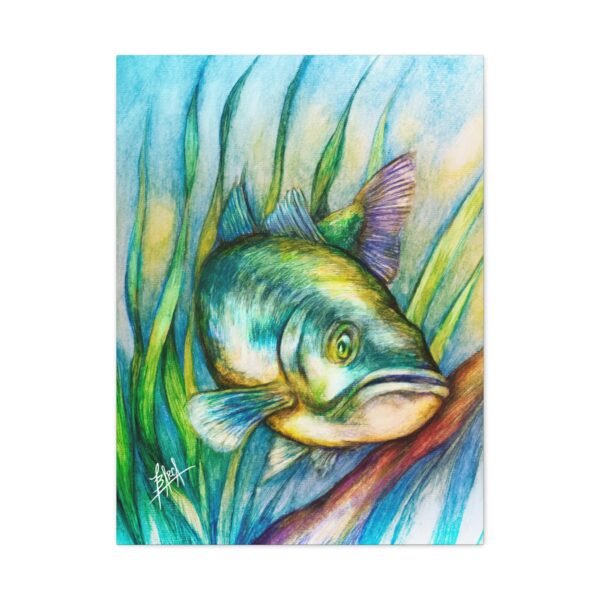 Vibrant Fish Art Canvas Print - 12" x 16" Decorative Wall Art - Image 13