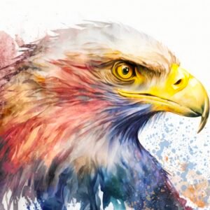 Watercolor Eagle