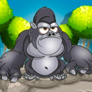 Cartoon Gorilla 2