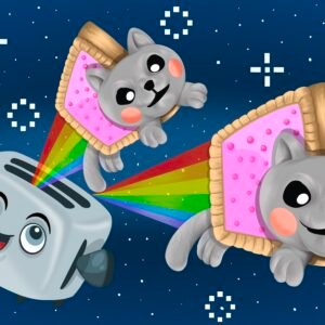 Cartoon Nyon Cat