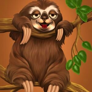Sloth Cartoon