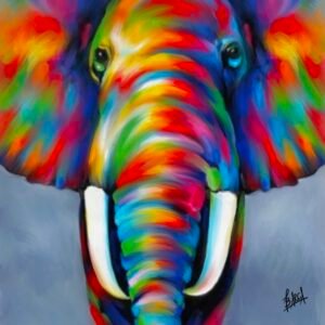 Rainbow Elephant