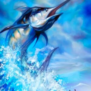 Marlin Fish Jump