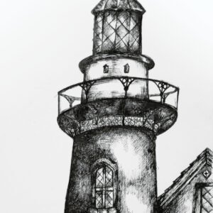 Lighthouse closeup 1