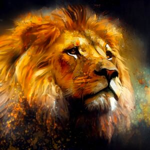 Lion Gaze
