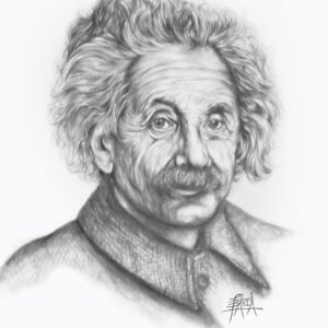 Albert Einstein Portrait