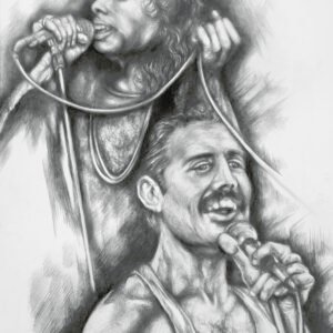 Freddie Mercury Queen Portrait