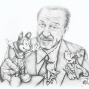 Walt Disney Portrait