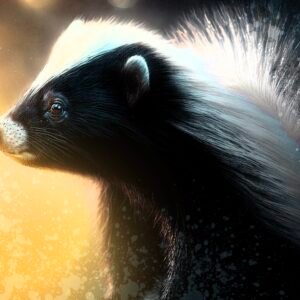 Skunk Portrait