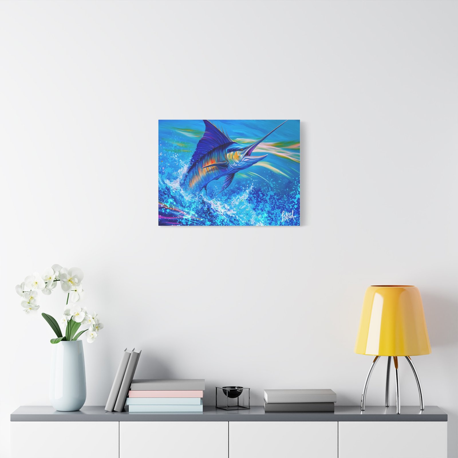 Animal Art Canvas - Vibrant Canvas Wall Art Print, Colorful Fish Decor, Deep Sea Home Decor, Nautical Gift, Tropical Ocean Artwork - Image 23