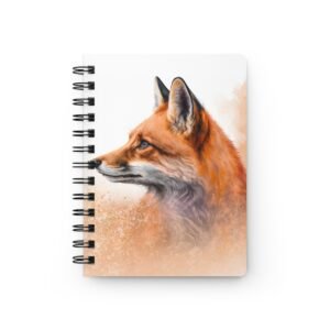 Animal Art Red Fox - Painting Spiral Bound Journal