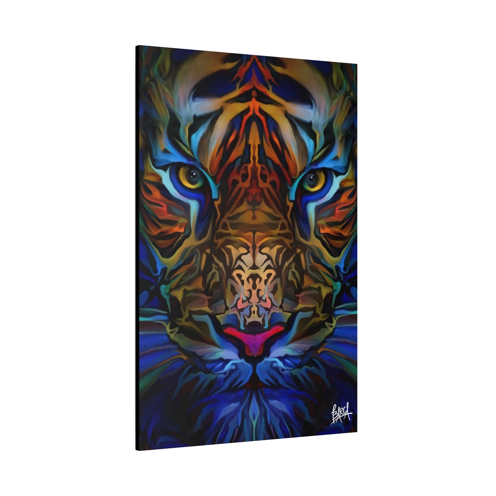 Animal Art Canvas - Portrait Vibrant Tiger Canvas Wall Art, Colorful Animal Decor, Modern Home Aesthetic, Gift for Art Lovers, Unique Wildlife Artwork - Image 66