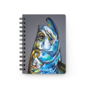 Animal Art Fish - Spiral Bound Journal "Gleam of the Tarpon"