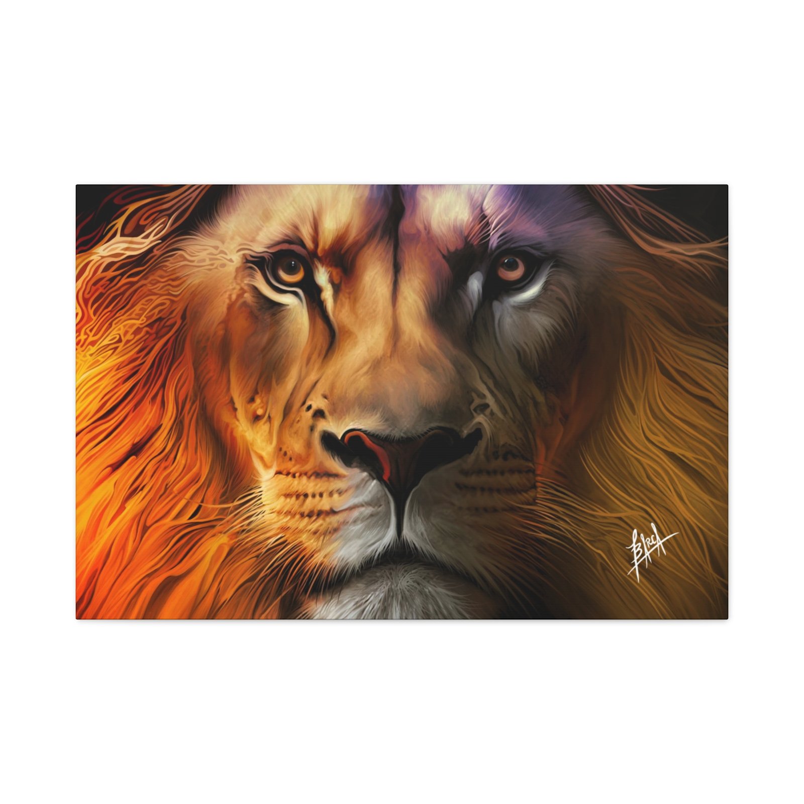 Animal Art Canvas - Majestic Lion Canvas Wall Art, Perfect for Animal Lovers, Home Decor, Gift for Nature Enthusiasts, Living Room Artwork, Bold Lion Portrait - Image 49
