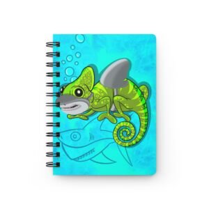 Chamo Pop Art - Whimsical Ocean Life Shark Jaws Journal | Cute Fish Design, Colorful Spiral Notebook for Kids, Gift for Ocean Lovers, Fun Stationery, Creative [...]