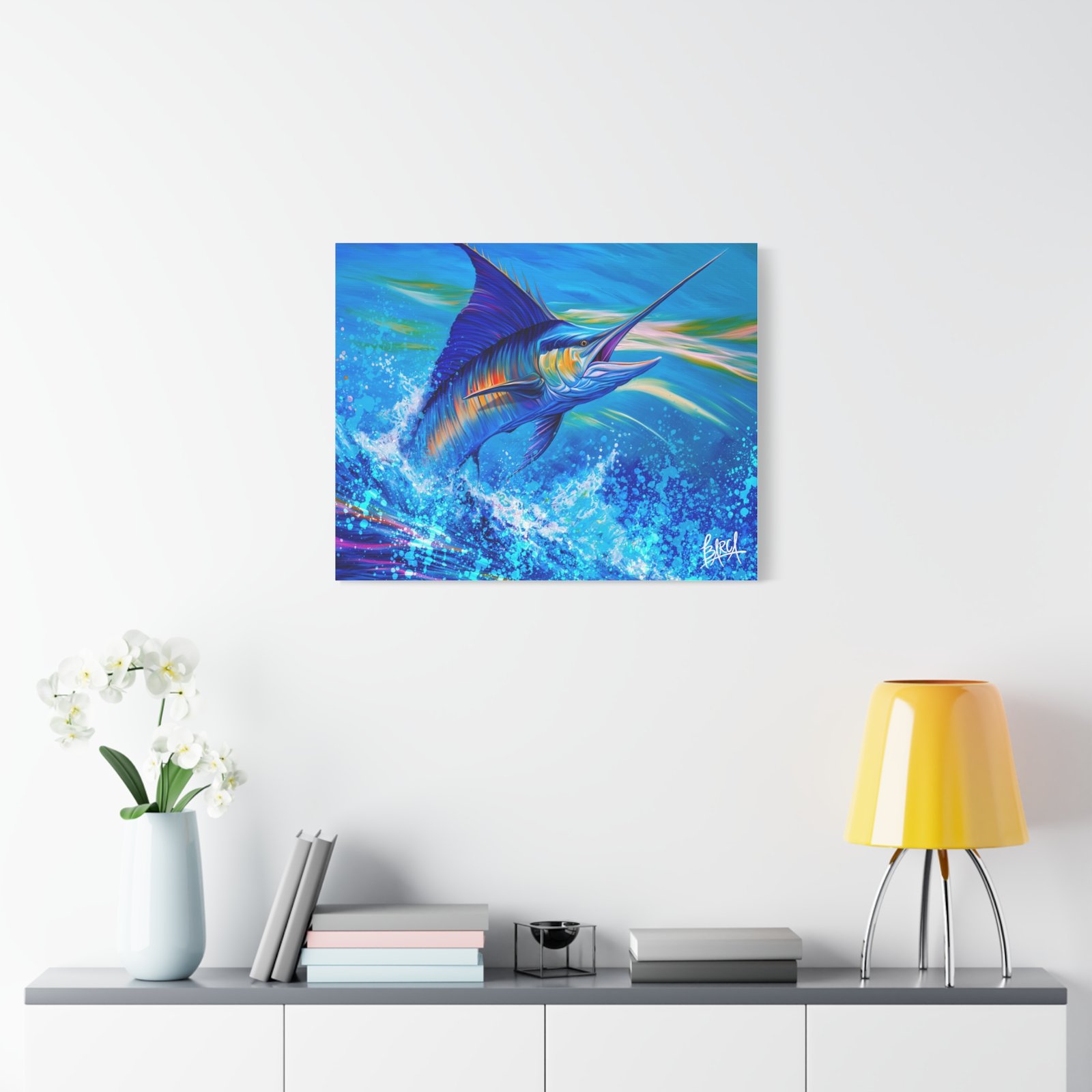 Animal Art Canvas - Vibrant Canvas Wall Art Print, Colorful Fish Decor, Deep Sea Home Decor, Nautical Gift, Tropical Ocean Artwork - Image 27