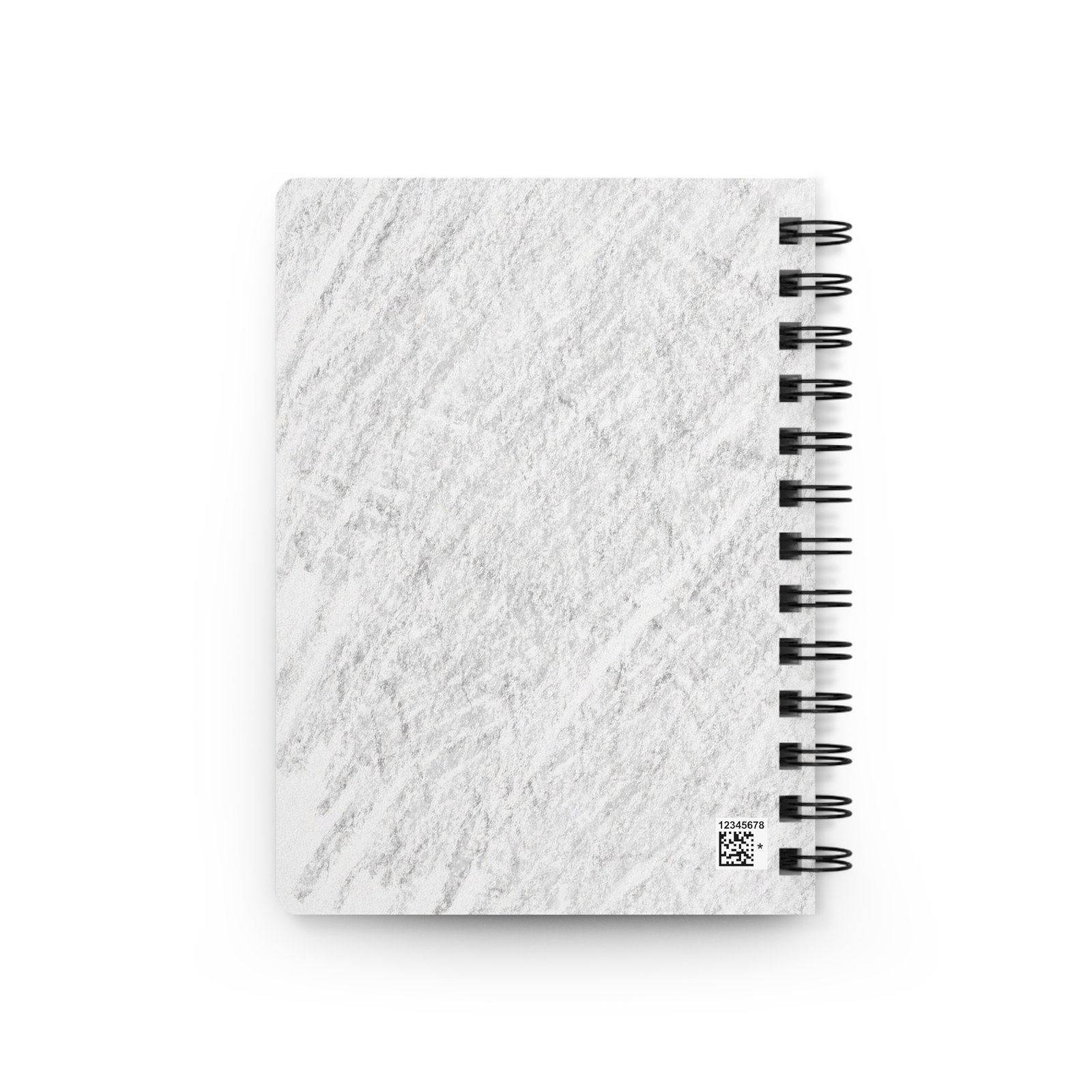 Graphite Pencil Art - Owl-Themed Spiral Bound Journal, Nature Lover Gift, Sketchbook, Office Supplies, Wildlife Journal, Eco-Friendly Notebook - Image 2